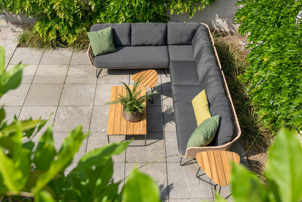 4 Seasons Outdoor Verdi Side Table 45cm Latte